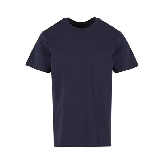 Navy - Front - Build Your Brand Mens Sorona Regular T-Shirt