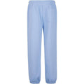 Powder Blue - Back - Build Your Brand Mens Fluffy Jogging Bottoms