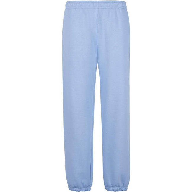 Powder Blue - Front - Build Your Brand Mens Fluffy Jogging Bottoms