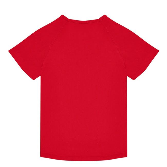 Red - Back - B&C Childrens-Kids #Active T-Shirt