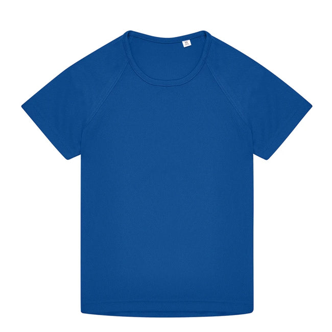 Royal Blue - Front - B&C Childrens-Kids #Active T-Shirt