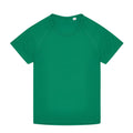 Kelly Green - Front - B&C Childrens-Kids #Active T-Shirt