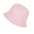 Pale Pink - Back - Larkwood Baby Plain Bucket Hat