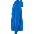 Intense Blue - Side - Build Your Brand Mens Basic Hoodie