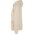 Sand - Side - Build Your Brand Mens Basic Hoodie