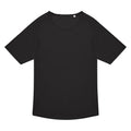 Black - Front - B&C Unisex Adult #Active T-Shirt