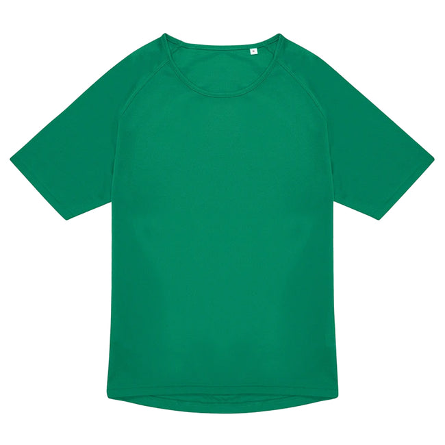 Kelly Green - Front - B&C Unisex Adult #Active T-Shirt