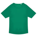 Kelly Green - Front - B&C Unisex Adult #Active T-Shirt