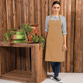 Camel - Back - Premier Colours Bib Apron - Workwear