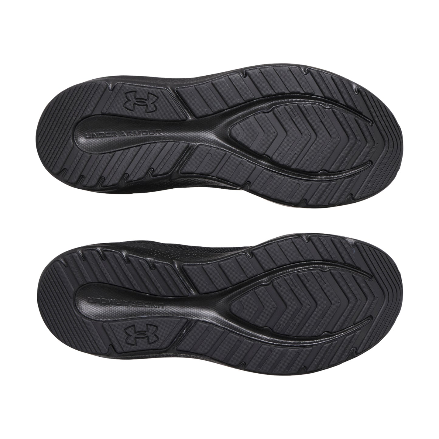 Black - Pack Shot - Under Armour Mens Charged Pursuit 4 Trainers