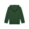 Bottle Green - Back - B&C Childrens-Kids ID.333 Long-Sleeved Hoodie