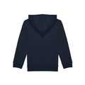 Navy - Back - B&C Childrens-Kids ID.333 Long-Sleeved Hoodie