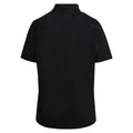Black - Back - Build Your Brand Womens-Ladies Sorona Polo Shirt