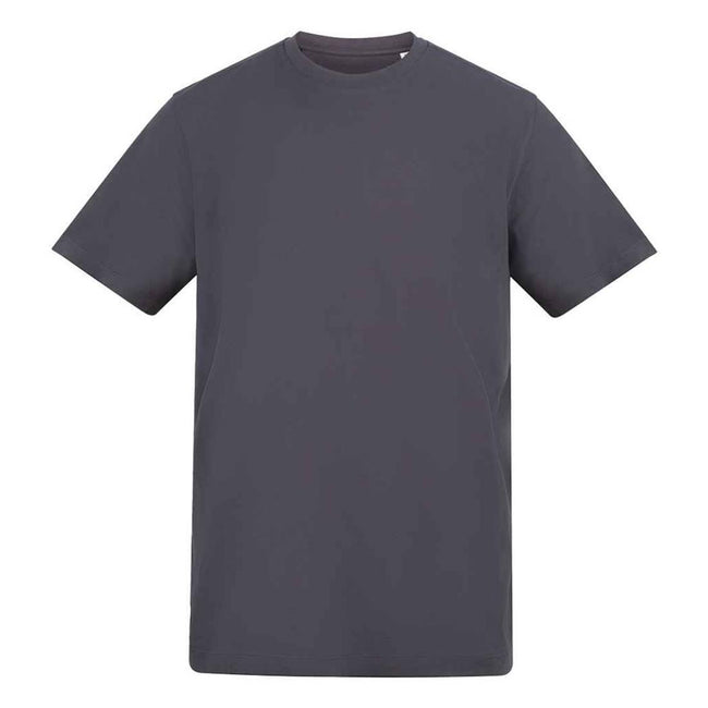 Solid Charcoal - Front - Awdis Unisex Adult 180 T-Shirt