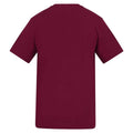 Burgundy - Back - Awdis Unisex Adult 180 T-Shirt