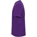 Purple - Side - Awdis Unisex Adult 180 T-Shirt