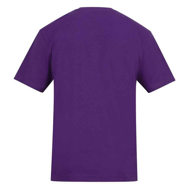 Purple - Back - Awdis Unisex Adult 150 T-Shirt