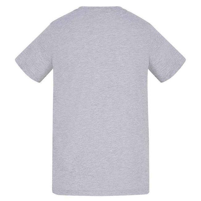 Heather Grey - Back - Awdis Childrens-Kids Plain Heather T-Shirt