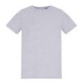 Heather Grey - Front - Awdis Childrens-Kids Plain Heather T-Shirt