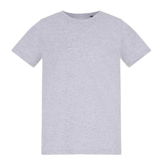 Heather Grey - Front - Awdis Childrens-Kids Plain Heather T-Shirt