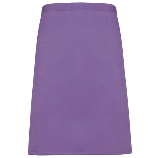 Rich Violet - Front - Premier Ladies-Womens Mid-Length Apron