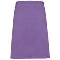 Rich Violet - Front - Premier Ladies-Womens Mid-Length Apron