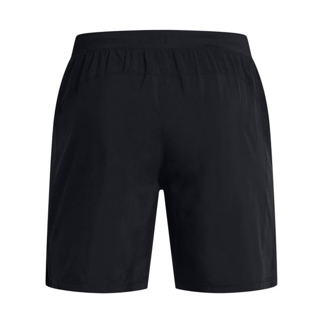 Black-Reflective Black - Back - Under Armour Mens Launch Shorts