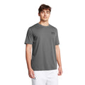 Castle Rock Grey-Black - Side - Under Armour Mens Sportstyle Short-Sleeved T-Shirt