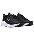 Black-White - Front - Under Armour Unisex Adult Charged Commit TR4 Trainers