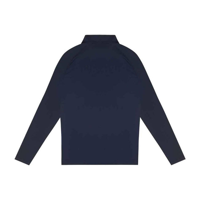 French Navy - Back - AWDis Cool Mens Lightweight Quarter Zip Active Top