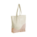 Natural-Peach - Front - Westford Mill Wave Pattern Maxi Tote Bag