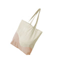 Natural-Peach - Back - Westford Mill Wave Pattern Maxi Tote Bag