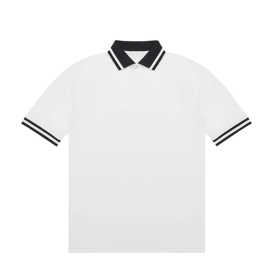 White - Front - B&C Unisex Adult Active Polo Shirt