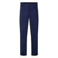 Navy - Front - Premier Unisex Adult Adapt Stretchchecker Trousers