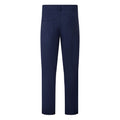 Navy - Back - Premier Unisex Adult Adapt Stretchchecker Trousers