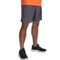 Castle Rock Grey - Front - Under Armour Mens Technical Wordmark Woven Shorts