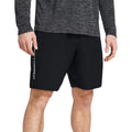 Black - Front - Under Armour Mens Technical Wordmark Woven Shorts