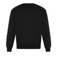 Deep Black - Back - Awdis Unisex Adult Signature Heavyweight Sweatshirt
