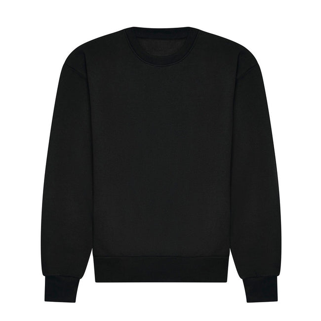 Deep Black - Front - Awdis Unisex Adult Signature Heavyweight Sweatshirt