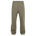 Pale Olive - Front - Build Your Brand Unisex Adult Fluffy Jogging Bottoms