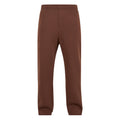 Chocolate Brown - Front - Build Your Brand Unisex Adult Fluffy Jogging Bottoms
