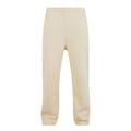 White Sand - Front - Build Your Brand Unisex Adult Fluffy Jogging Bottoms