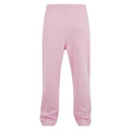 Soft Pink - Front - Build Your Brand Unisex Adult Fluffy Jogging Bottoms
