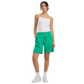 Grass Green - Side - Build Your Brand Womens-Ladies Basic Sweat Shorts