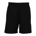 Black - Front - Build Your Brand Womens-Ladies Basic Sweat Shorts