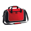 Classic Red-Black-White - Front - Quadra Teamwear Locker Bag