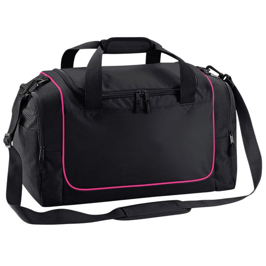 Black-Fuchsia - Front - Quadra Teamwear Locker Bag