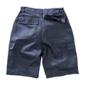Navy - Back - Result Genuine Recycled Mens Work Shorts