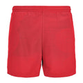 City Red - Front - New Morning Studios Mens Basic Swim Shorts