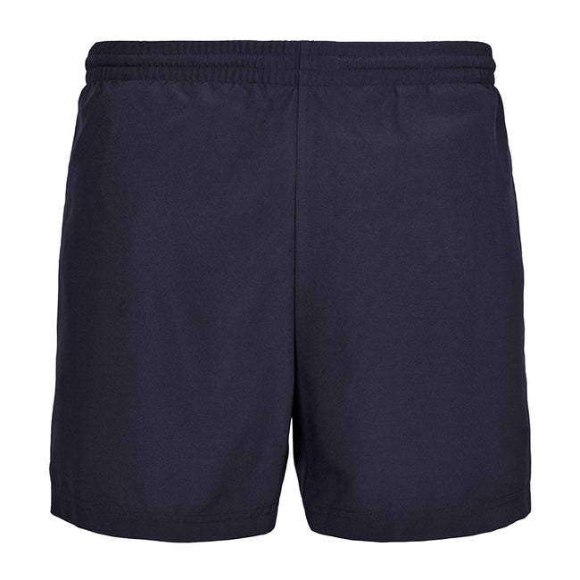 Navy - Front - New Morning Studios Mens Basic Swim Shorts